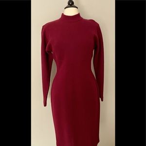 Outlander Bonded Knit Sweater Dress
